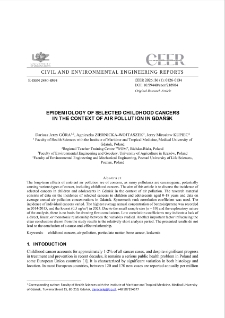 Epidemiology of Selected Childhood Cancers in the Context of Air Pollution in Gdańsk